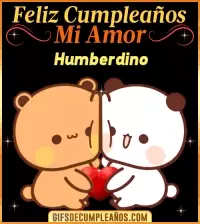GIF Feliz Cumpleaños mi Amor Humberdino